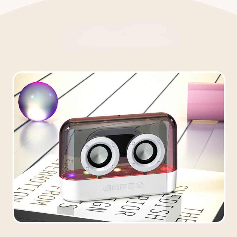 Wireless Bluetooth Speaker High Quality Transparent Portable Speaker Radio