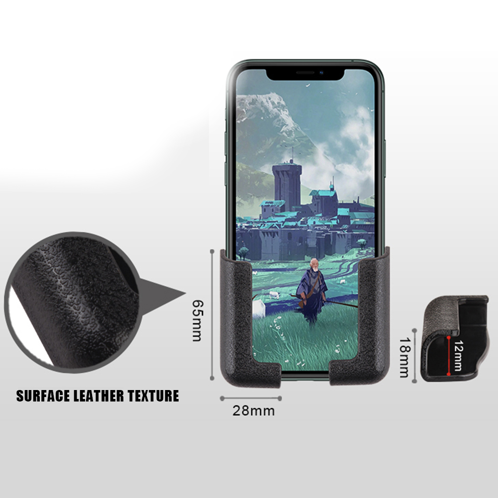 Multifunctional car phone bracket mobile phone holder light and portable no space occupation bracket car interior accessories