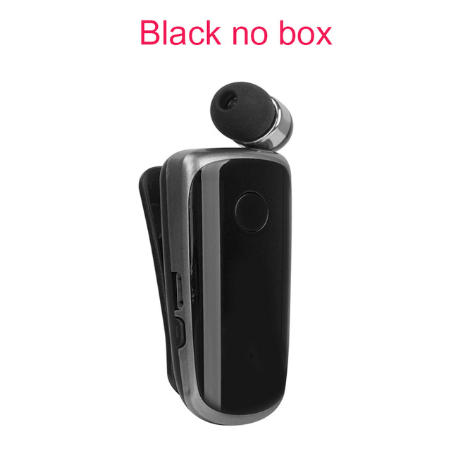 Wireless Bluetooth Headset Earbuds with Microphone CSR Chip In-Ear Vibrating Alert Wear Clip Hands Free Earphones