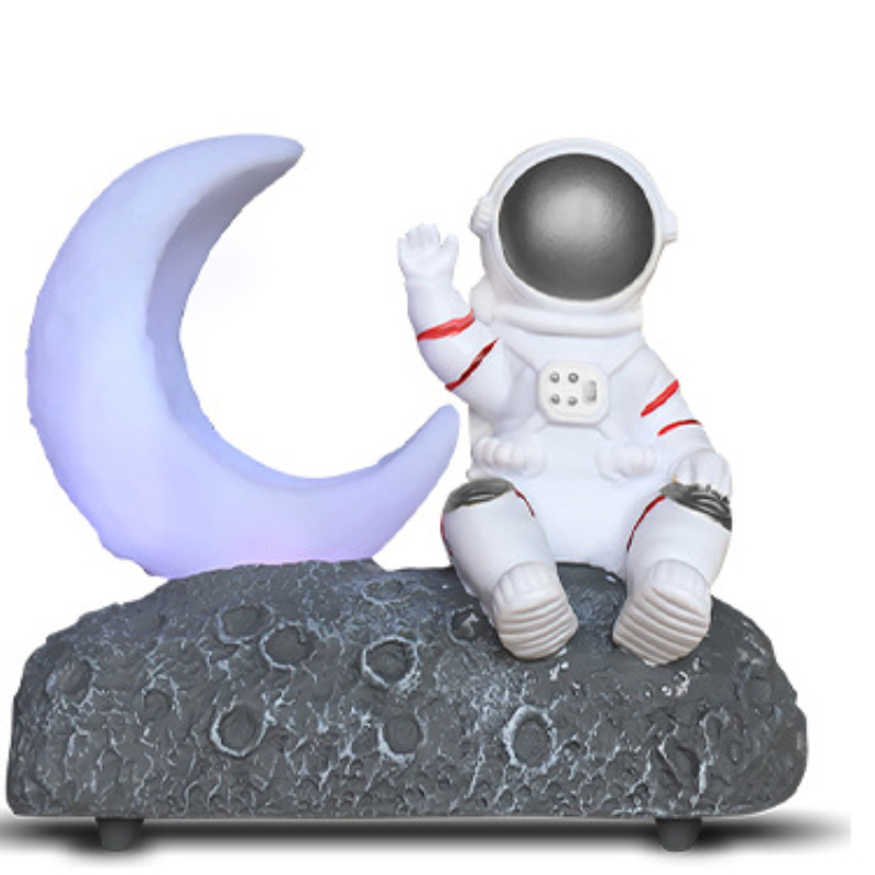 Moon light astronaut luminous Bluetooth speaker astronaut creative gift birthday gift ornament sound