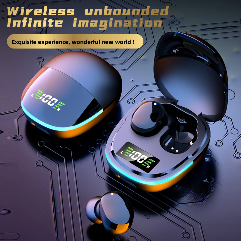 GS9 Earbuds Waterproof Headphones Blutooth Earphone wireless Bluetooth Earbuds for Smartphone Sport Hifi Dropshipping