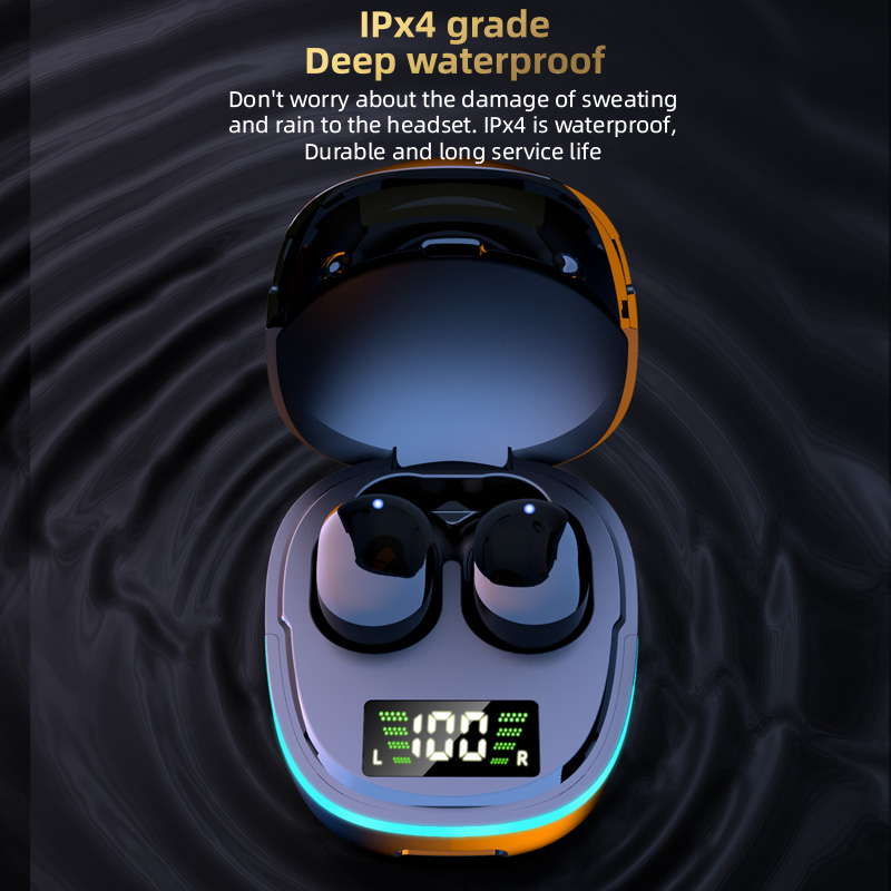 GS9 Earbuds Waterproof Headphones Blutooth Earphone wireless Bluetooth Earbuds for Smartphone Sport Hifi Dropshipping