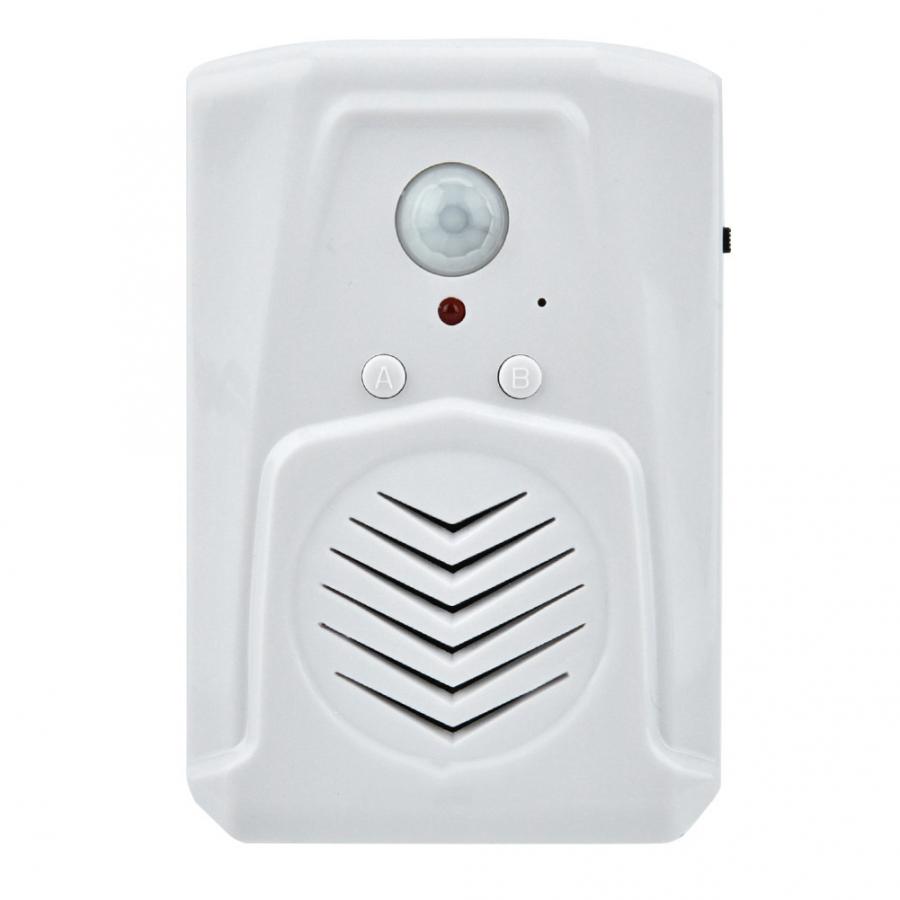 Sensor Motion Alarm MP3 Player Infrared Induction Wireless PIR Doorbell Alarm for Safety Voice Reminder Welcome Door Bell