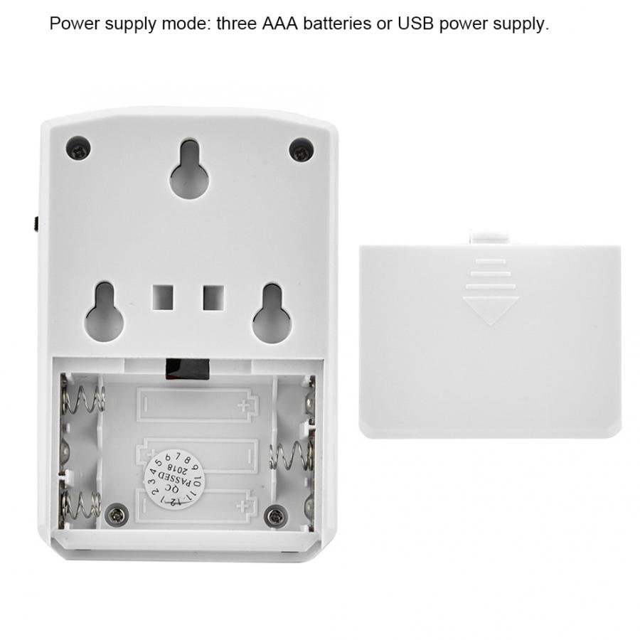 Sensor Motion Alarm MP3 Player Infrared Induction Wireless PIR Doorbell Alarm for Safety Voice Reminder Welcome Door Bell