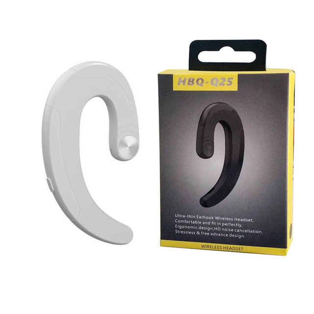 Wireless Headset HBQ Earphone Hook earbuds Exquisite Bluetooth Headphone Handsfree Bone Conduction Earphones with Mic