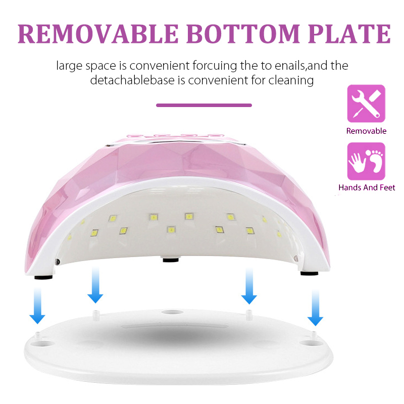 UV LED Lamp For Drying Nail Gel Polish Dryer Curing Gel Polish Manicure With Sensor Professional Nails Equipment Nail Dryer