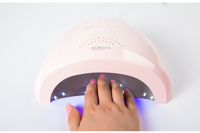 48W UV LED Lamp for Nails Professional Gel Polish Drying Lamp With 4 Gear Timer Protable Smart Nail Dryer Nail Tools