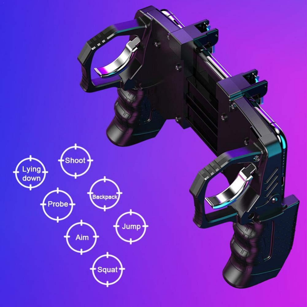Controller Control for Phone Gamepad Joystick Trigger Free Fire Mobile Game Pad  Hand Cellphone Gaming