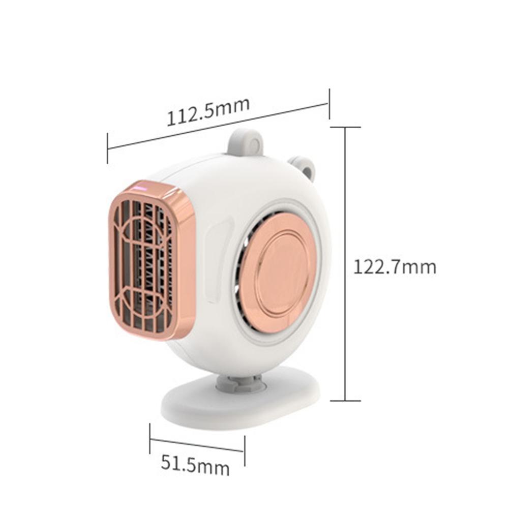 12V/24V Portable Car Heater Electric Vehicle Heating Fan Driving Defroster Electric Dryer Windshield Defogging Demister Defroste