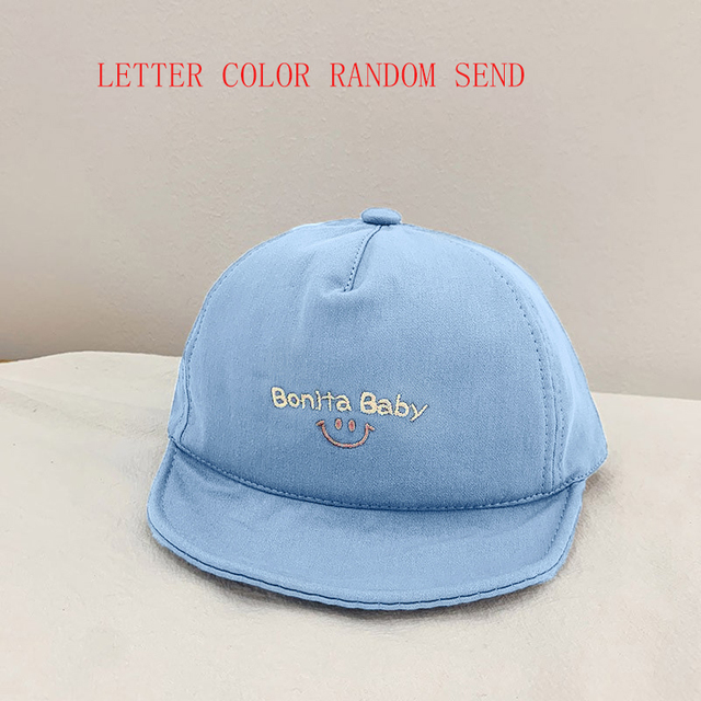 Baby Summer Baseball Cap Cute Letter Baby Boy Girl Sun Hats Outdoor Toddler Kids Adjustable Visor Caps