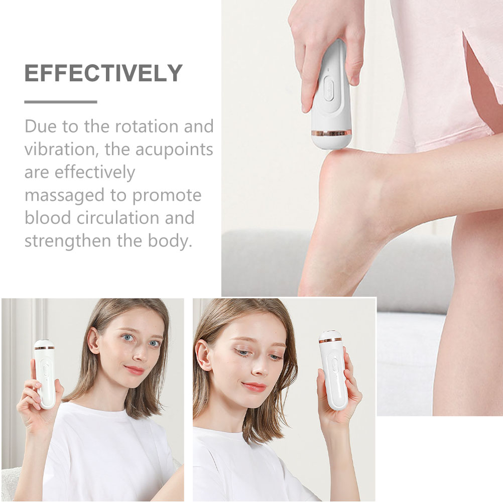 1Set Lightweight Foot Electric File Electric Feet Grinders Premium Pedicure Tools White