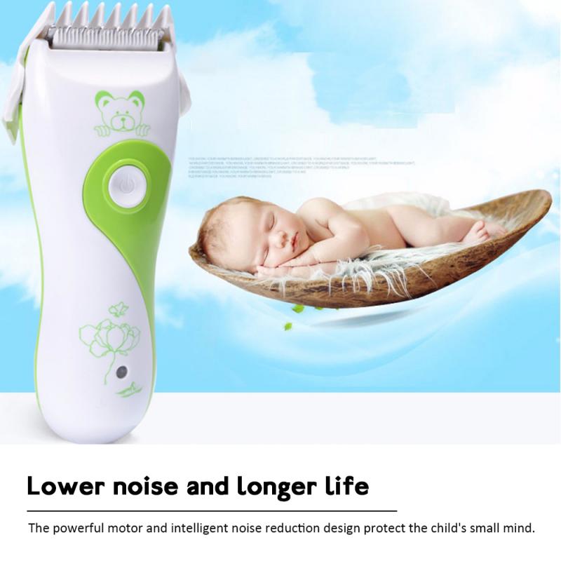 Baby Electric Hair Clipper Rechargeable Low Noise Hair Trimmer Hair Cutting Machine Hair Shaving Combs Children Cutting Tool Hot