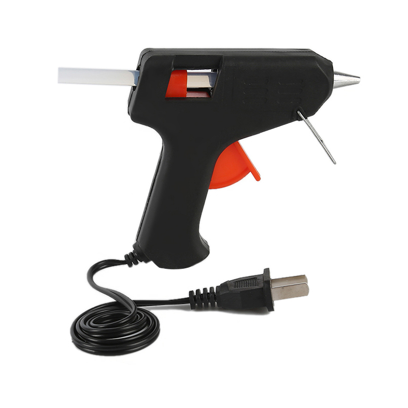 High Temp Heater Mini Electric Hot Melt Glue Guns For 7mm Adhesive Stick EU Plug Glue Gun DIY Repair Tool Mini Gun Thermo