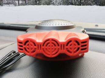 12V 150W Portable Three Holes Car Heating Cooling Fan Heater Defroster Demister SUV Car Front Windshield Defogging Tool