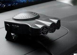 12V 150W Portable Three Holes Car Heating Cooling Fan Heater Defroster Demister SUV Car Front Windshield Defogging Tool