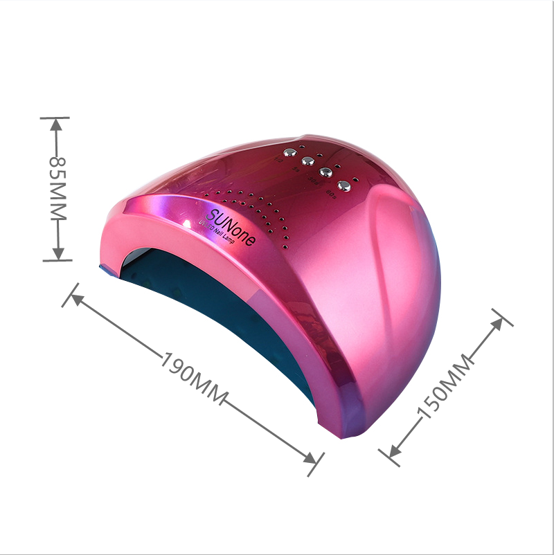 48W UV LED Nail Lamp with 30 Pcs Leds For Curing Gel Nail Dryer Drying Nail Polish Lamp 5/30/60s Auto Sensor Manicure Tools
