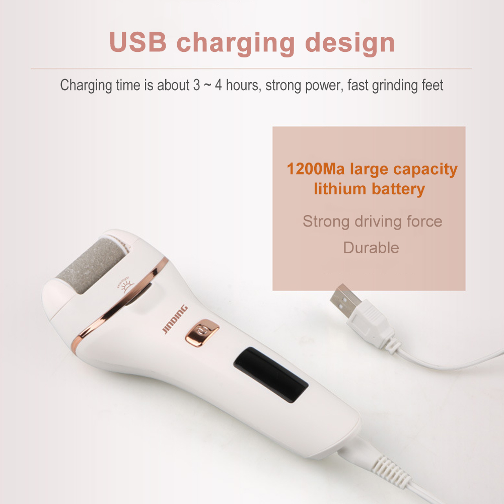 Pedicure Bathroom Products Foot File Electric Foot File Grinder Hard Cracked Dead Skin Callus Remover Pedicure Tools