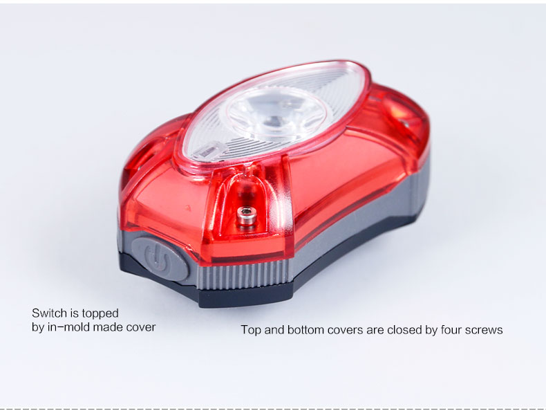 USB Rechargeable Rear Back Bicycle Light Rain Water Proof LED Bycicle Light Safety Cycling Bike Tail Lamp Taillight