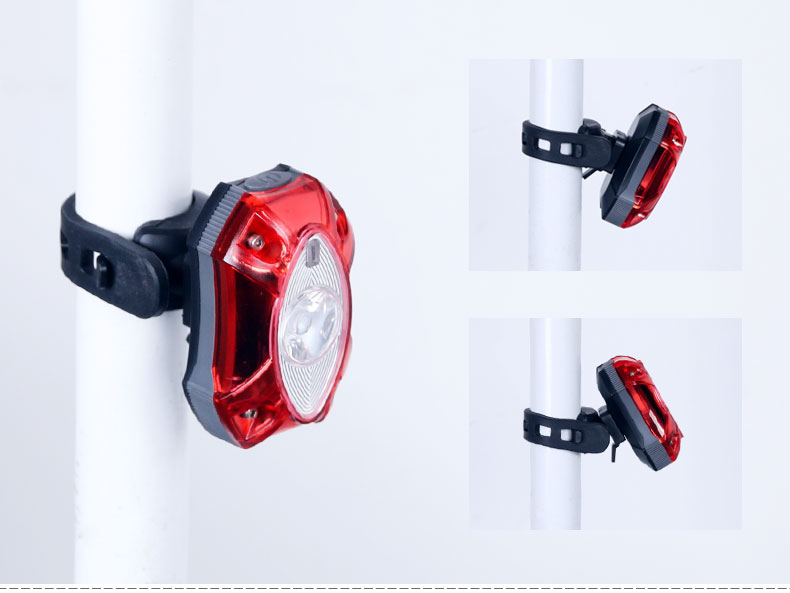 USB Rechargeable Rear Back Bicycle Light Rain Water Proof LED Bycicle Light Safety Cycling Bike Tail Lamp Taillight