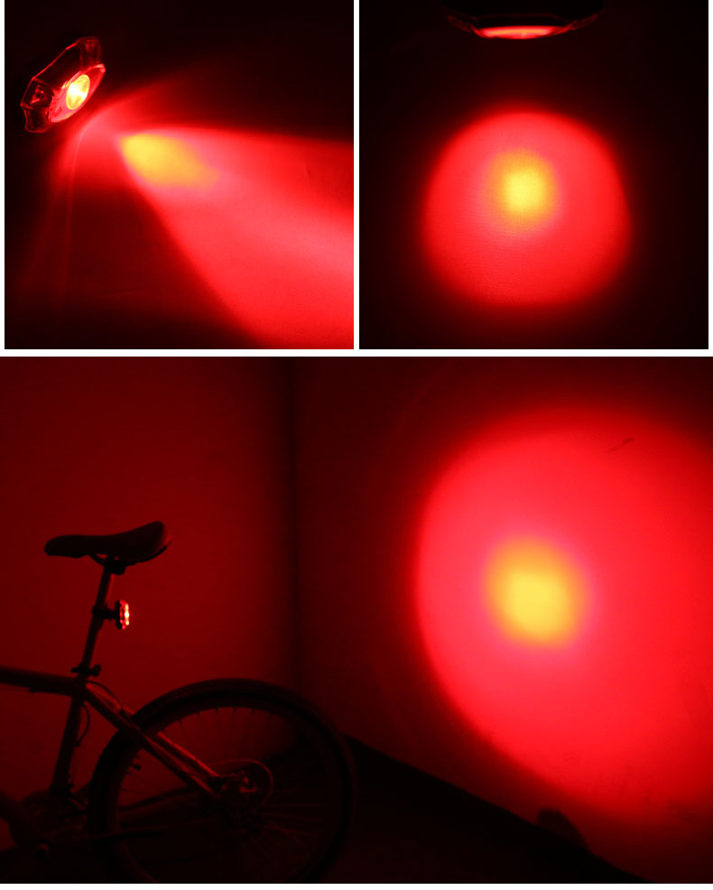 USB Rechargeable Rear Back Bicycle Light Rain Water Proof LED Bycicle Light Safety Cycling Bike Tail Lamp Taillight