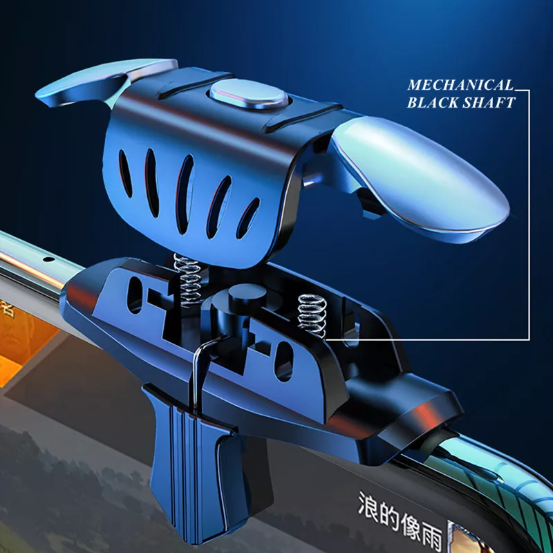 Mobile Phone Gaming Trigger AS02 for Gamepad Joystick Controller L1 R1 Aim Shooting ABS Key Button Grip