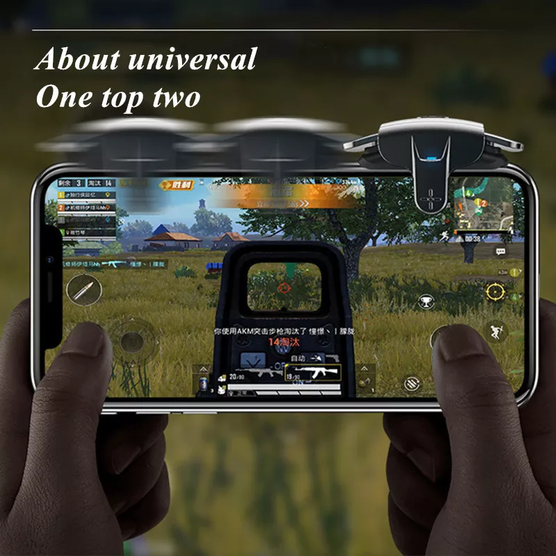 Mobile Gaming Controller for  Phone Gamepad Joystick Trigger Aim Shooting L1 R1 Pulse Key Button Handle