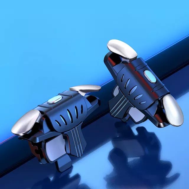 Mobile Phone Gaming Trigger AS02 for Gamepad Joystick Controller L1 R1 Aim Shooting ABS Key Button Grip