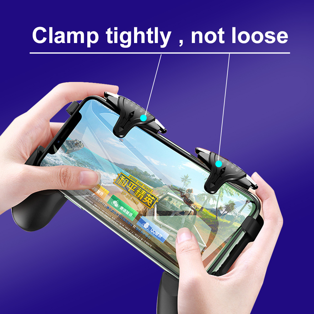 Mobile Game Controller Gamepad Trigger Aim Shoot Button L1R1 Shooter Joystick For Phone