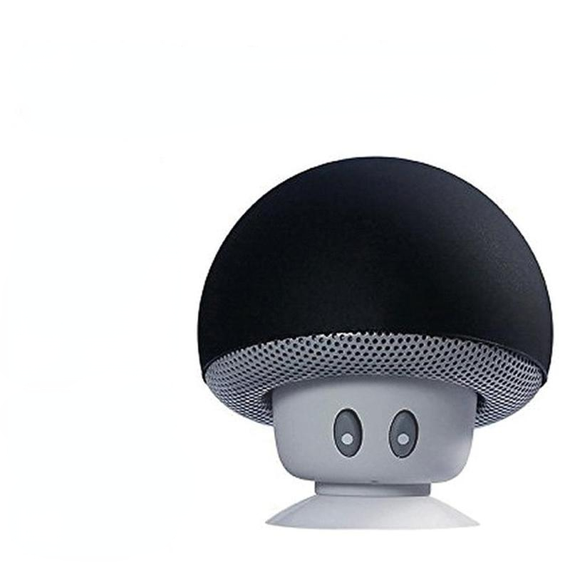 Cartoon Small Mushroom Head Bluetooth Speaker Mini Phone Stand Convenient Outdoor Suction Cup Smart Small Audio