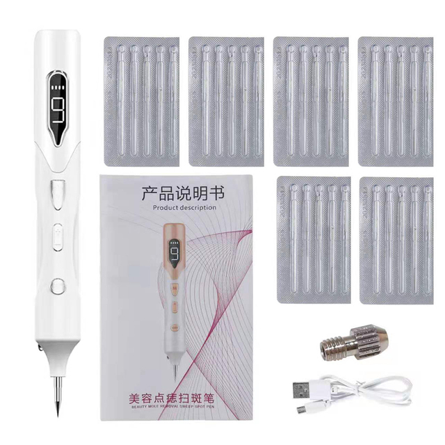 Laser Plasma Pen for Skin Tag Remover Freckle Black Dot Papilloma Warts Mole Pimples Tattoo Removal Laser Pen Beauty Care Tools