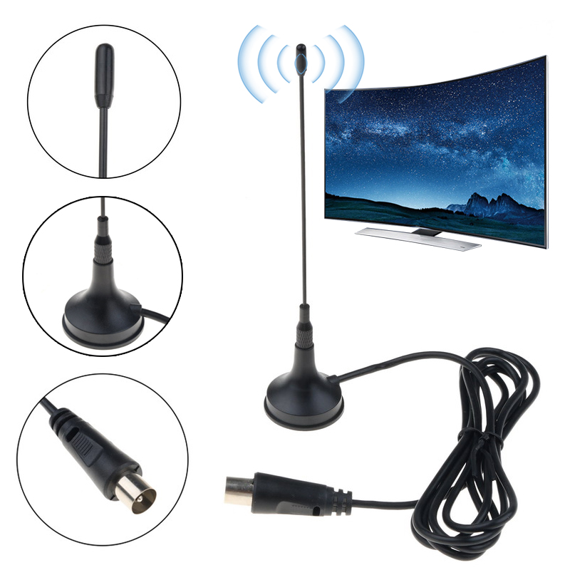 HDTV Digital Indoor Signal Receiver Mini TV Antenna Aerial BoosterTelevison Receivers