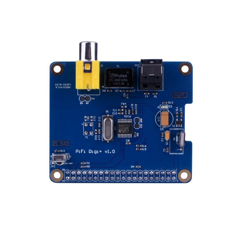 For Raspberry Pi 3/2 Substitute HIFI Digi+ Digital Sound Card I2S SPDIF WM8804G