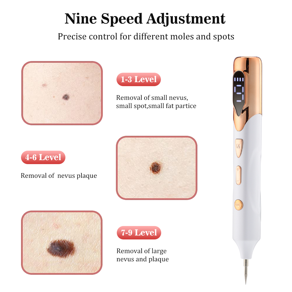 Laser Plasma Pen Black Spot Skin Tag Remover Face Mole Remove Freckle Removal Machine Remove Scar Face Wart Tattoo Device