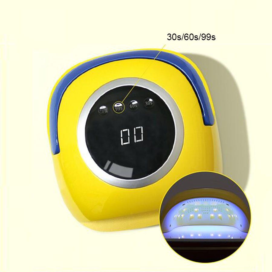 72W Rechargeable Nail Lamp S40 Wireless Gel Polish Dryer Manicure Machine LED light for Nails Cordless Nail UV LED Lamp