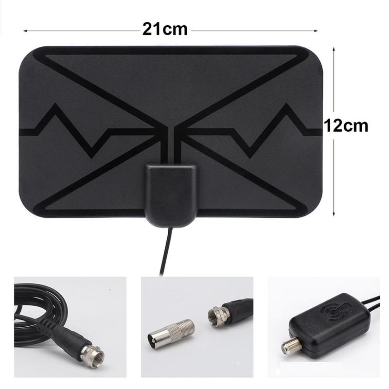 New Digital Antenna TV Indoor Amplifier Signal BoosterHigh Gain HDTV Antenna Signal Receiver Antenna For 4K UHD TV