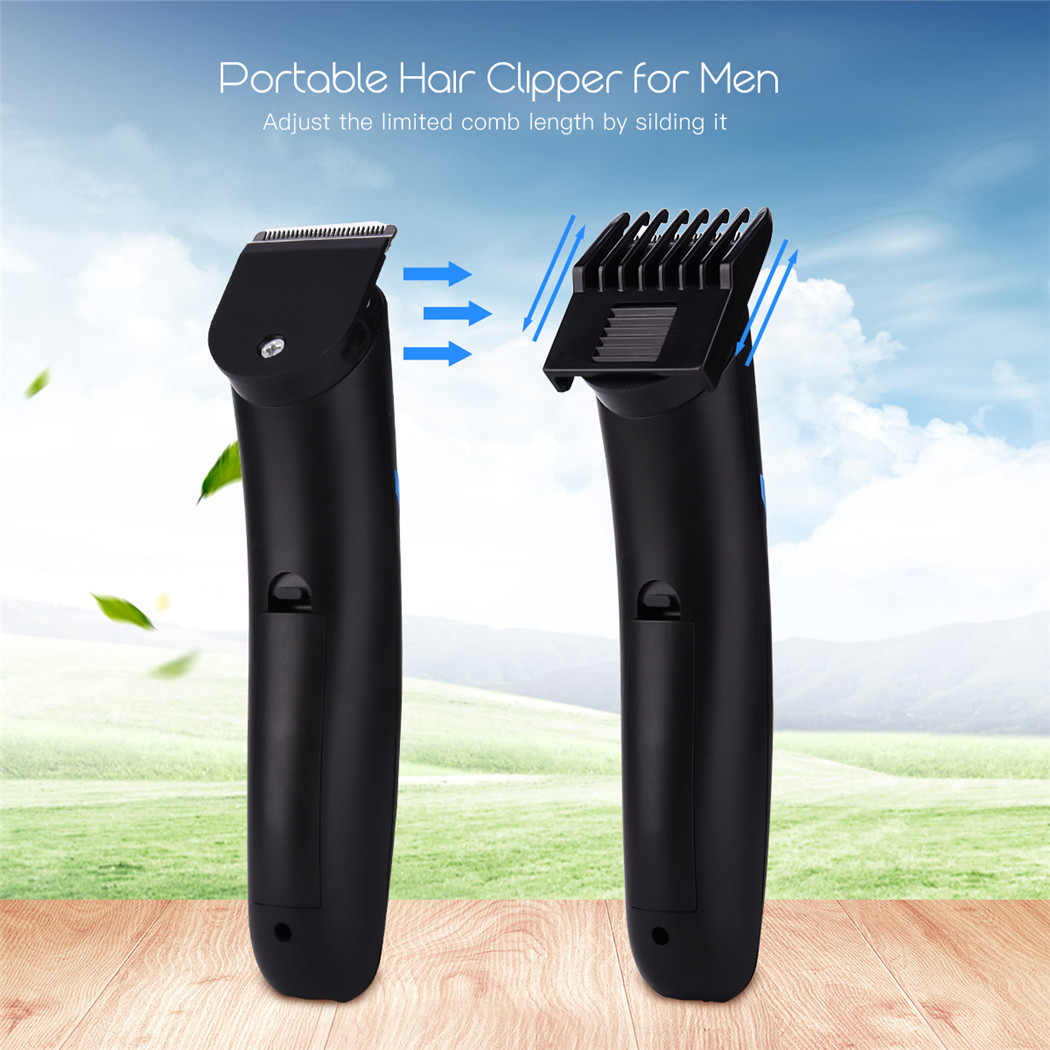 Cordless Hair Trimmer Electric Hair Clipper Rechargeable Hair Cutting Machine Low Noise Haircutter Barber for Adult Child