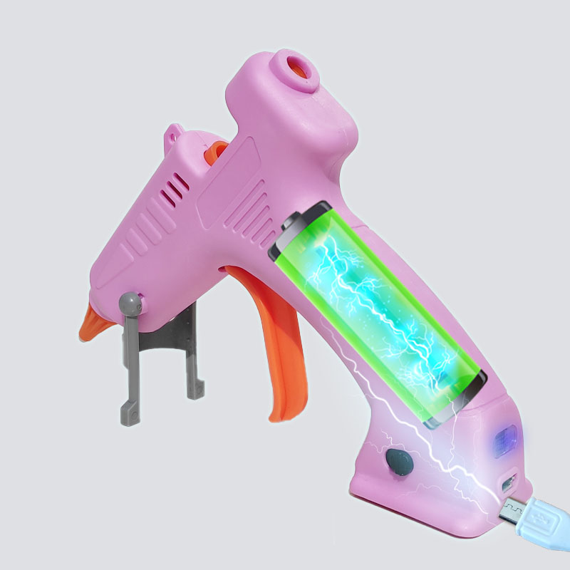 Rechargeable lithium battery household hand-made hot melt glue gun universal radio hot melt glue gun glue stick