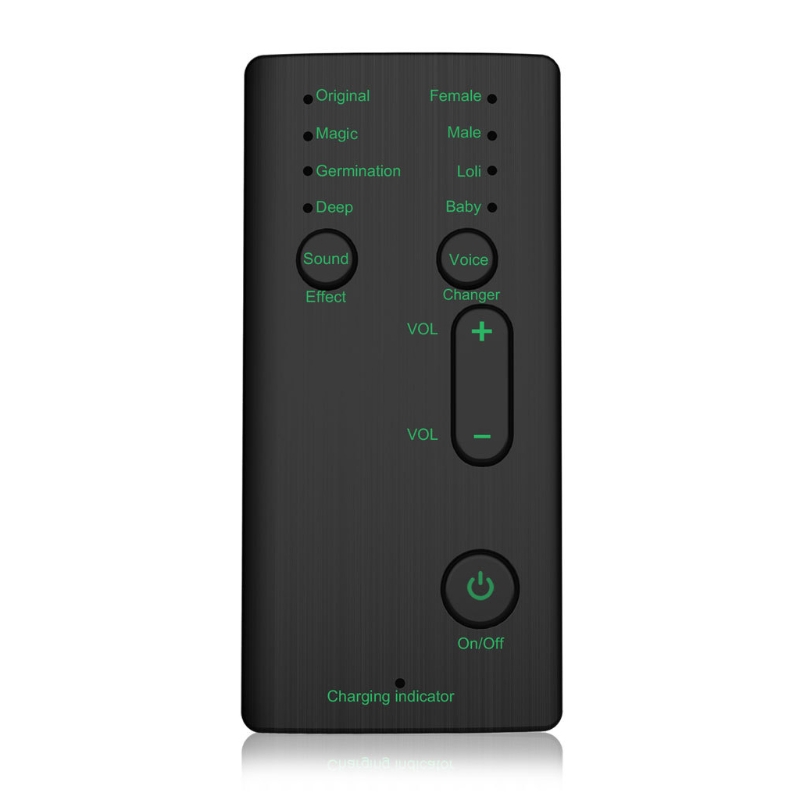 Portable Voice Changer Sound Card Mobile Phone Voice Changes Device Gifts for Halloween for friend Kid Boy Girl Adult