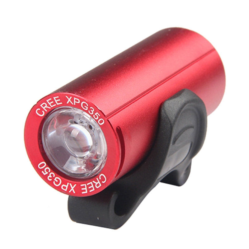Waterproof Bicycle Headlight Mountain Bike Cycling Lamp LED Bike Front Light 350 Lumen USB Rechargeable