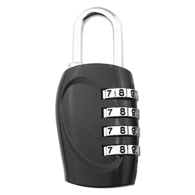 4 Dial Digit Password Lock Combination Suitcase Luggage Metal Code Password Locks Padlock Travel Safe Anti-Theft Cijfersloten