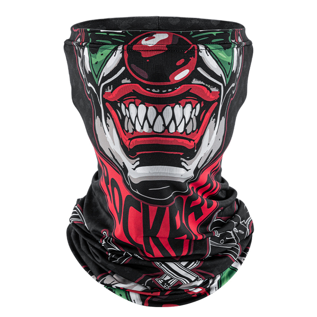 Hats & Caps Full Face Mask Skull Print Scarf Bike Sun UV Protection Mask Helmet Cosplay Scarf Headband Balaclava Outdoor Scarf
