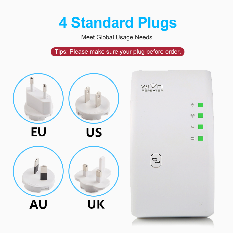 Wireless WiFi Repeater Wifi Extender Wifi Amplifier Long Range Repiter 300M Wi-Fi Booster Wi fi Repeater Access Point