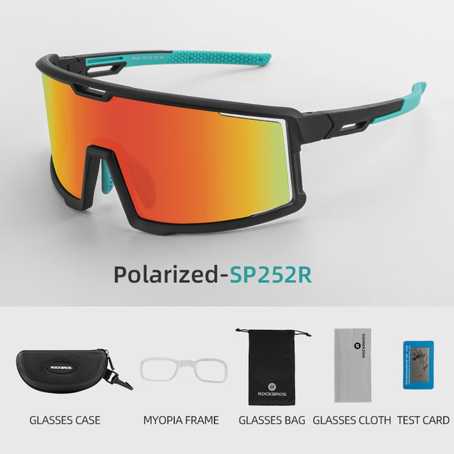 Cycling Glasses Polarized Sunglasses Bicycle Goggles  Sports With Myopia Frame UV Protection Cycling Eyewear Flexible