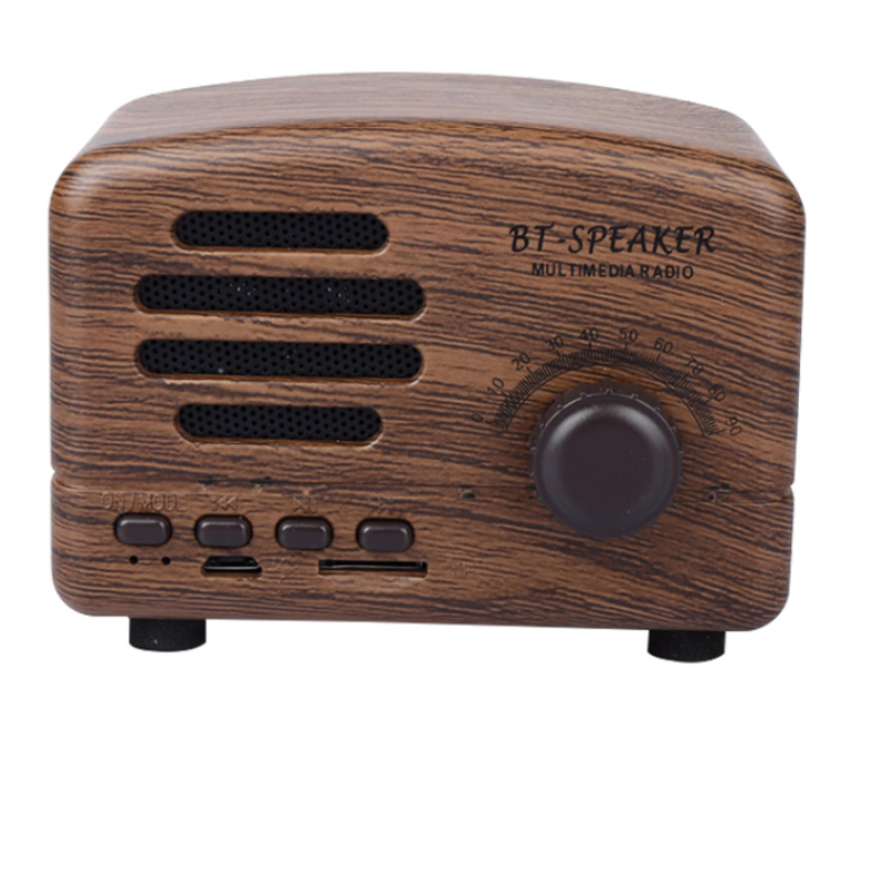 Creative retro Bluetooth speaker portable mini audio speaker