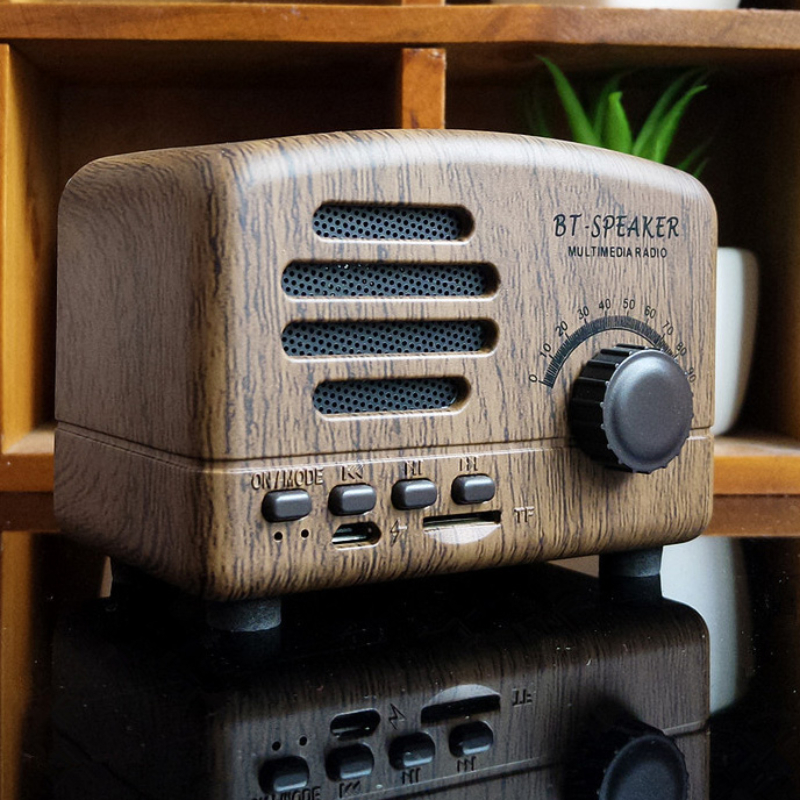 Creative retro Bluetooth speaker portable mini audio speaker