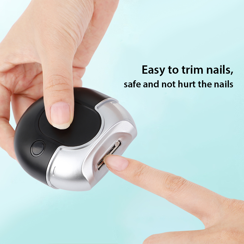 Automatic Electric Nail Clippers Trimmer Polisher Baby Nail Care Tools Professional Smart Mini Portable Nails cutter Adult Kids