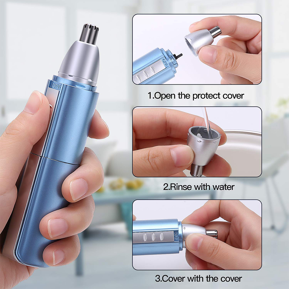 3 in1 nose hair trimmer Electric Nose and ear Trimmer for men eyebrow Nodular eliminator chop hairs to the nose Nose trimmer