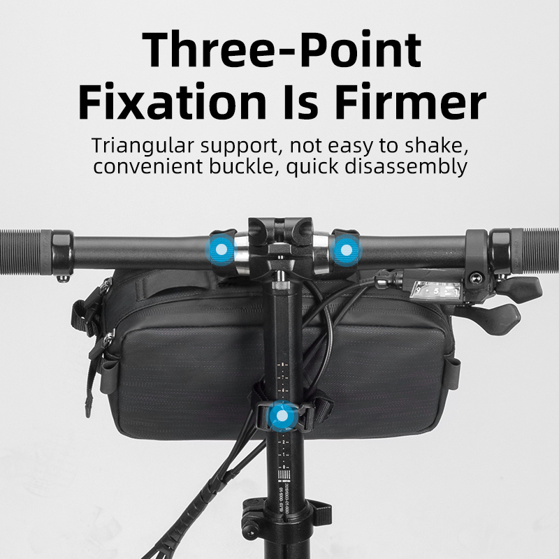 Bicycle Bag Front Handlebar Cycling Bag Frame Basket Waterproof Multifuctional MTB Road Scooter Bike Bag Pannier