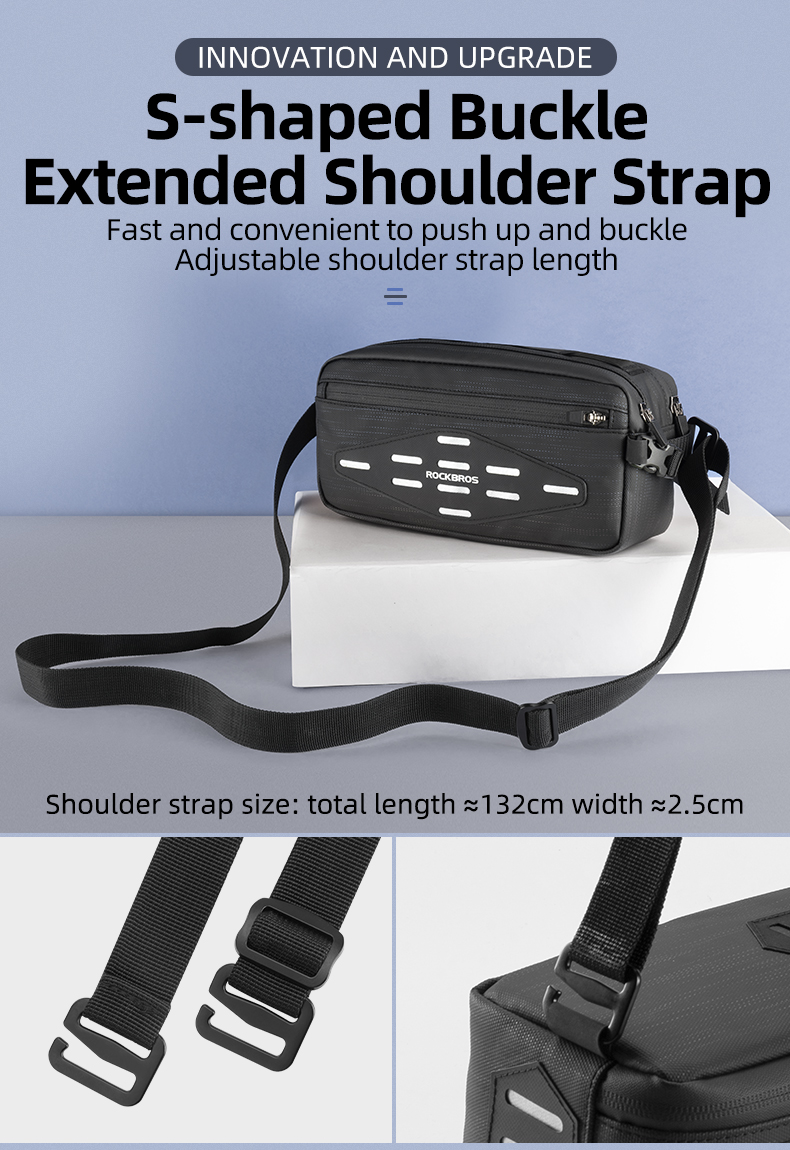 Bicycle Bag Front Handlebar Cycling Bag Frame Basket Waterproof Multifuctional MTB Road Scooter Bike Bag Pannier