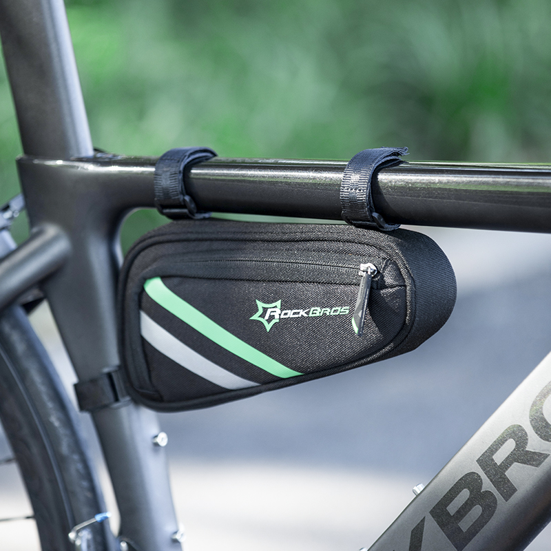 Bicycle Bag Waterproof MTB Road Bike Bag Frame Front Triangle Bike Tube Bag Large Capacity Bicycle Repair Tool Panniers
